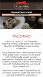 Mobile Screenshot of palomino.com