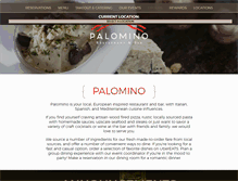 Tablet Screenshot of palomino.com